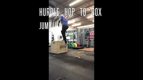 Hurdle Hop to Box Jump