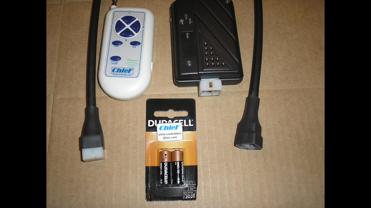 Chief hands-free wireless Plow controller