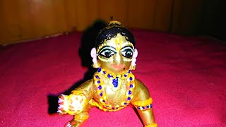 # My laddu gopal makeup| 3 no laddu gopal makeup| laddu gopal eyemakeup