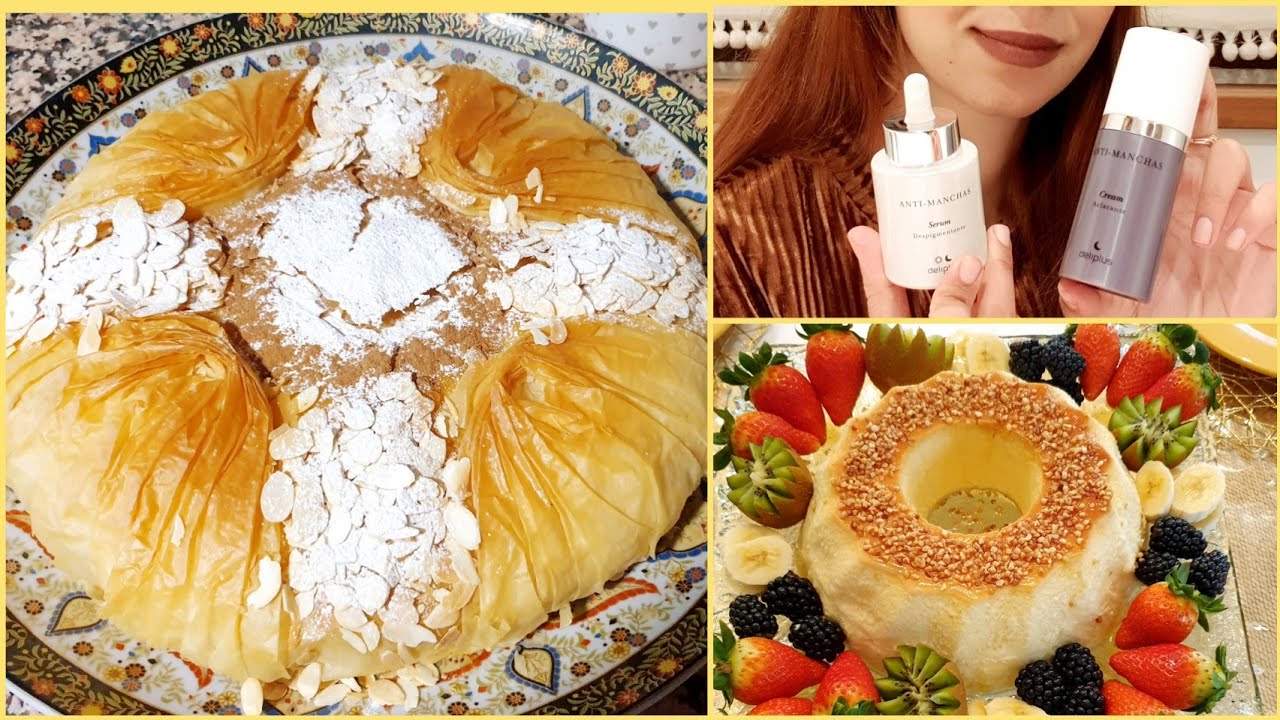 عراضة مغربية💯بسطيلة الدجاج/ديسير فقط ب3مكونات/آخر مكاين فميركادونا لإزالة البقع وتبييض الوجه