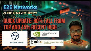E2E Networks Analysis | quick update 60% fall from top & 45% from recent high