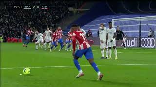 Real Madrid 2-0 Atletico Madrid Benzema And Asensios Goal Had Secured 2-0 Victory For Madridistas