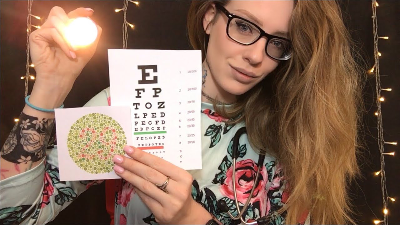 ASMR CRANIAL NERVE EXAMINATION FOR TINGLES