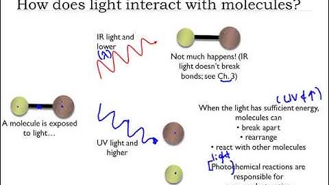 Atoms and Molecules Interact with Light