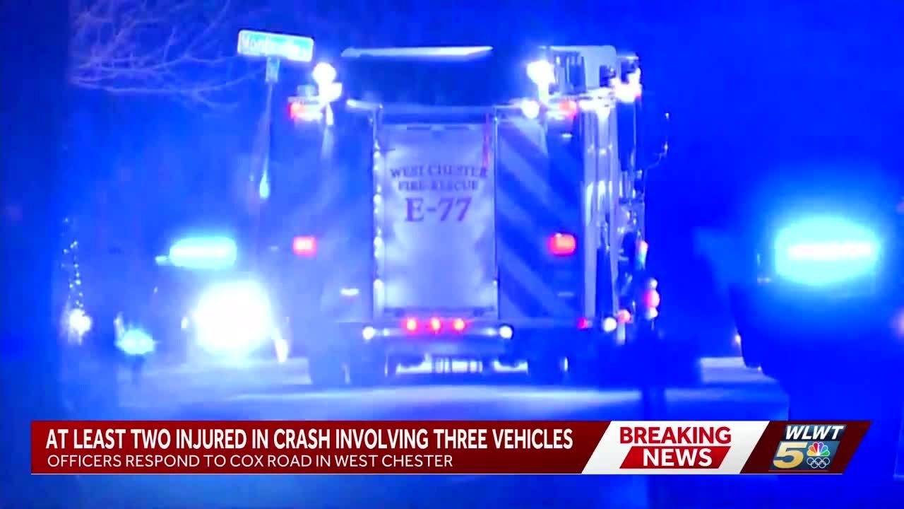 Police: 2 injured, hospitalized after crash in West Chester - YouTube
