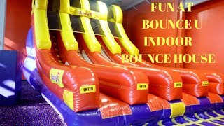 HAVING FUN AT BOUNCEU | INDOOR BOUNCE HOUSE AND PLAYGROUND