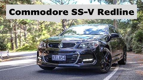 Commodore SS-V Redline - Holden Finally Got It Right!