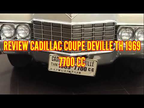 REVIEW CADILLAC COUPE DEVILLE TH 1969 MESIN 7700 CC