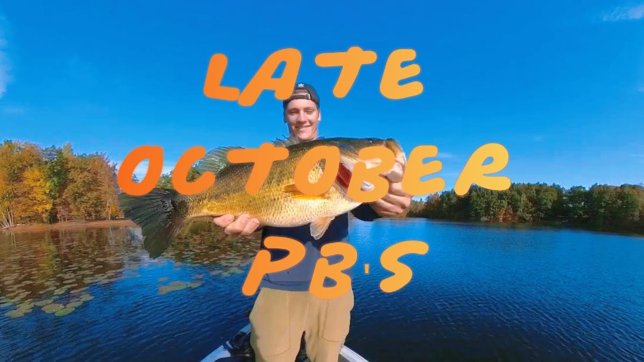 Bass Fishing on a Private Lake with Friends | New PBs & Epic Fall Fishing!