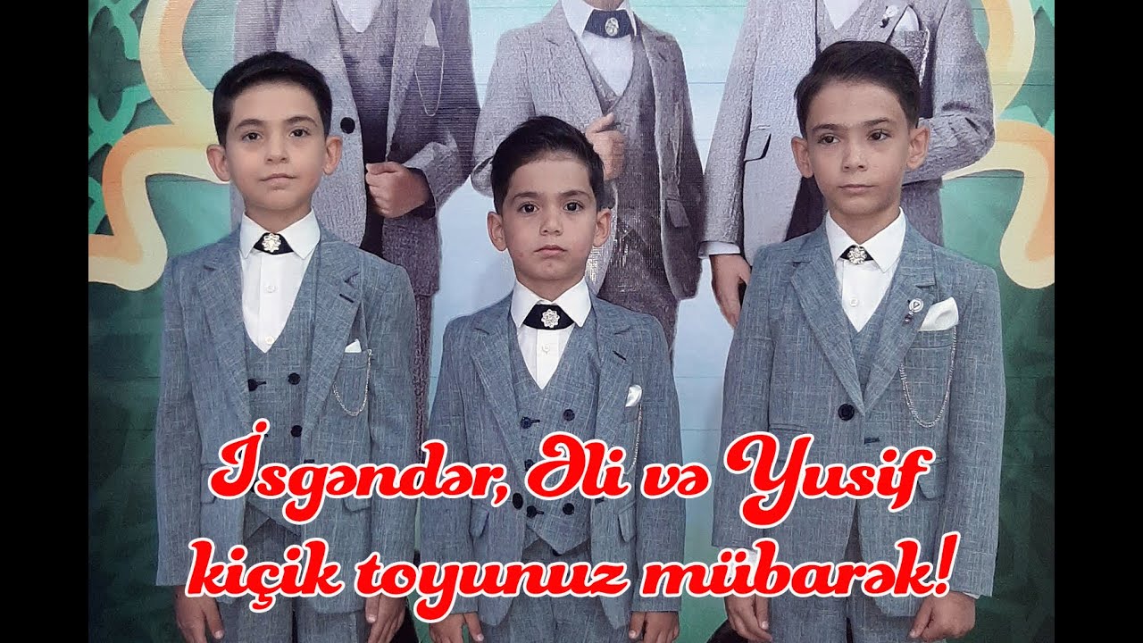 İsgəndər , Əli və Yusifin toyu Qobu kəndi 26/09/2025.