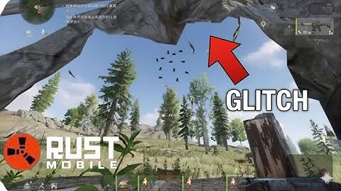 INSANE Rock Glitch Base in Rust Mobile