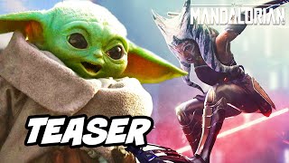 Star Wars The Mandalorian Season 2 Teaser - Ahsoka Tano Announcement Star Wars Easter Eggs