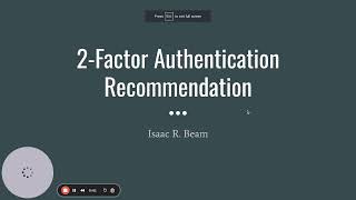 CYS 575 - M4.4 Data Security and Two Factor Authentication Implementation