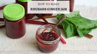 The Best Rhubarb Jam Shorts