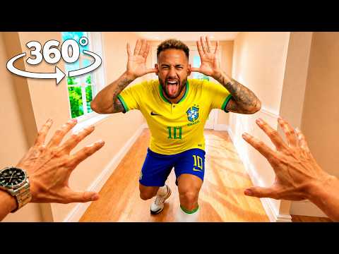 Neymar s'est INTRODUIT chez TOI… FUIS VITE ! (Vidéo VR 360° 4K)