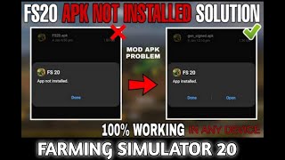 FS20 APK NOT INSTALLED PROBLEM SOLVE 100% screenshot 5