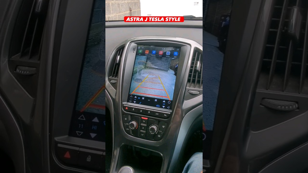Astra J Tesla Style Screen #teslastyle #astra #astraj #vauxhallastra #