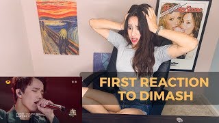 My First Reaction to DIMASH - SOS