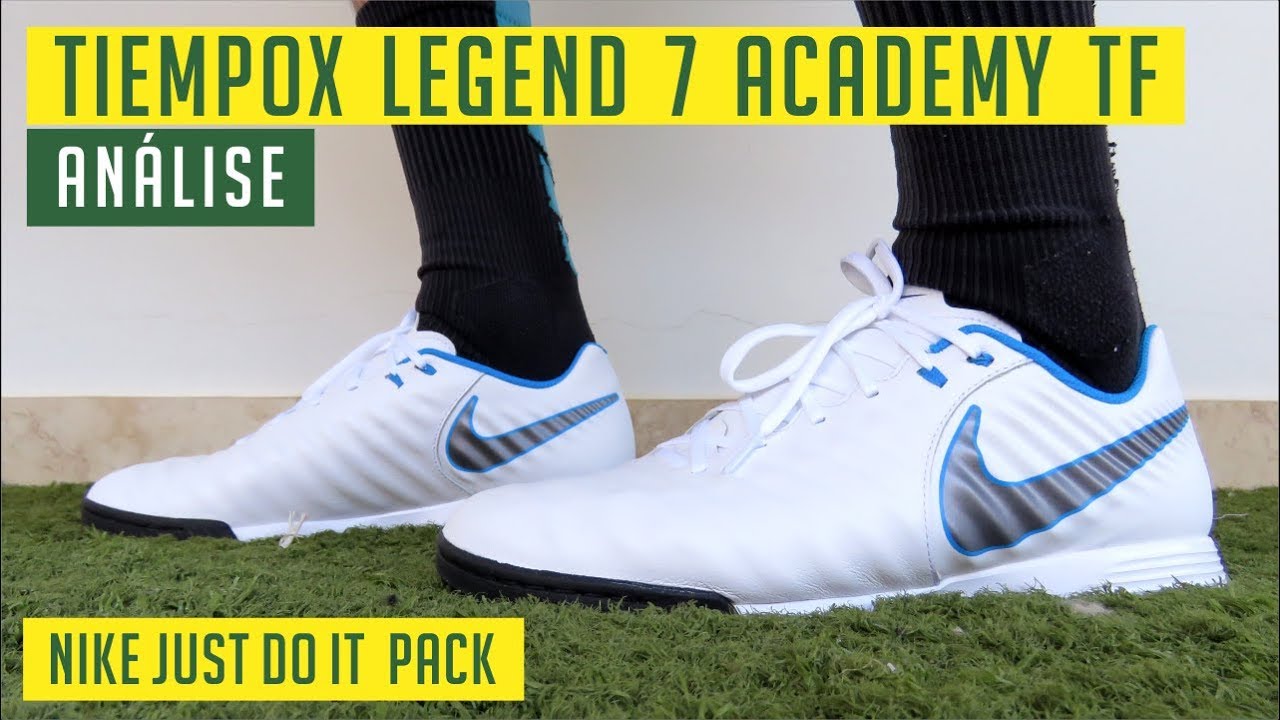 chuteira society nike tiempo legendx 7 club tf