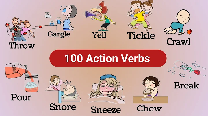 100 Action Verbs ||  Action Verbs in English with Pictures || English Vocabulary : Action Verbs