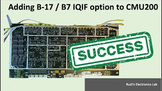 REL #30 Adding B17 / B7 IQIF option to CMU200  SUCCESS