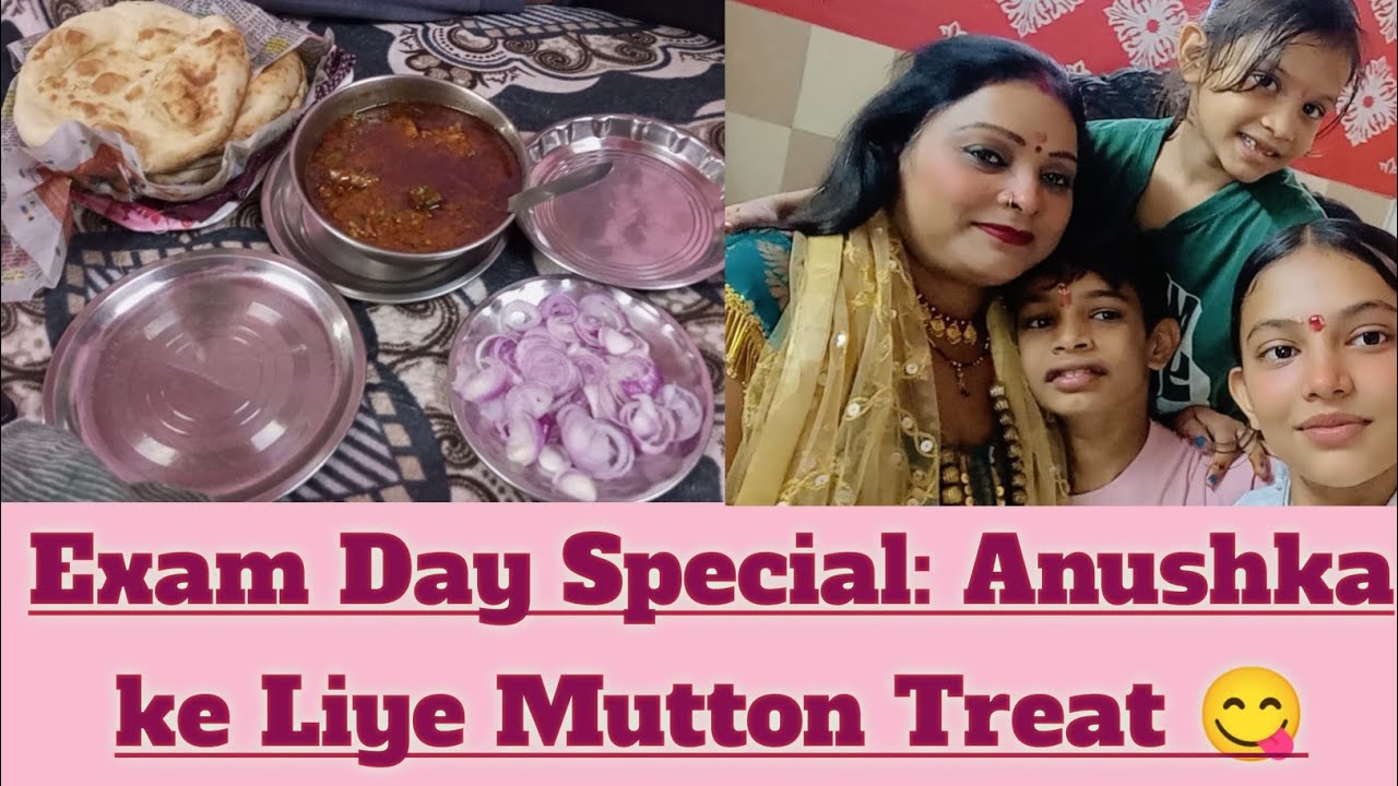 Paper Ki Tension Aur Mutton Ka Swag 😄 |Sonia Family Vlog