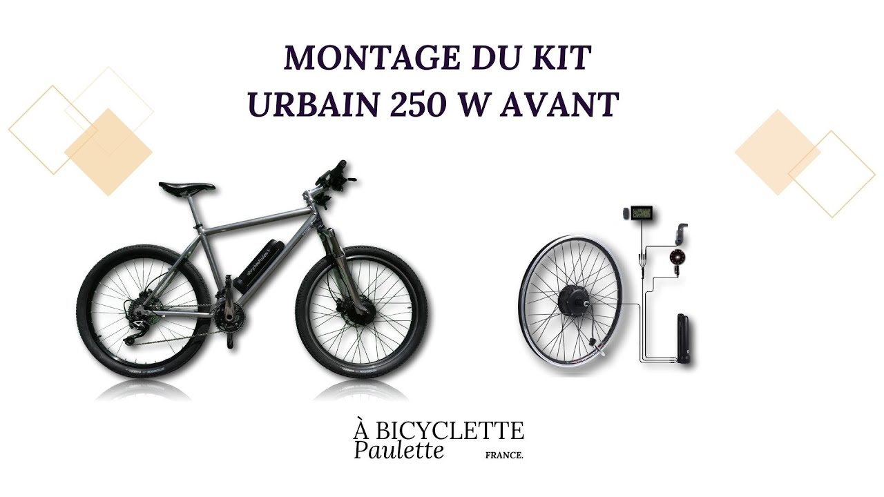 accélérateur pour vélo et kit électrique – à bicyclette Paulette