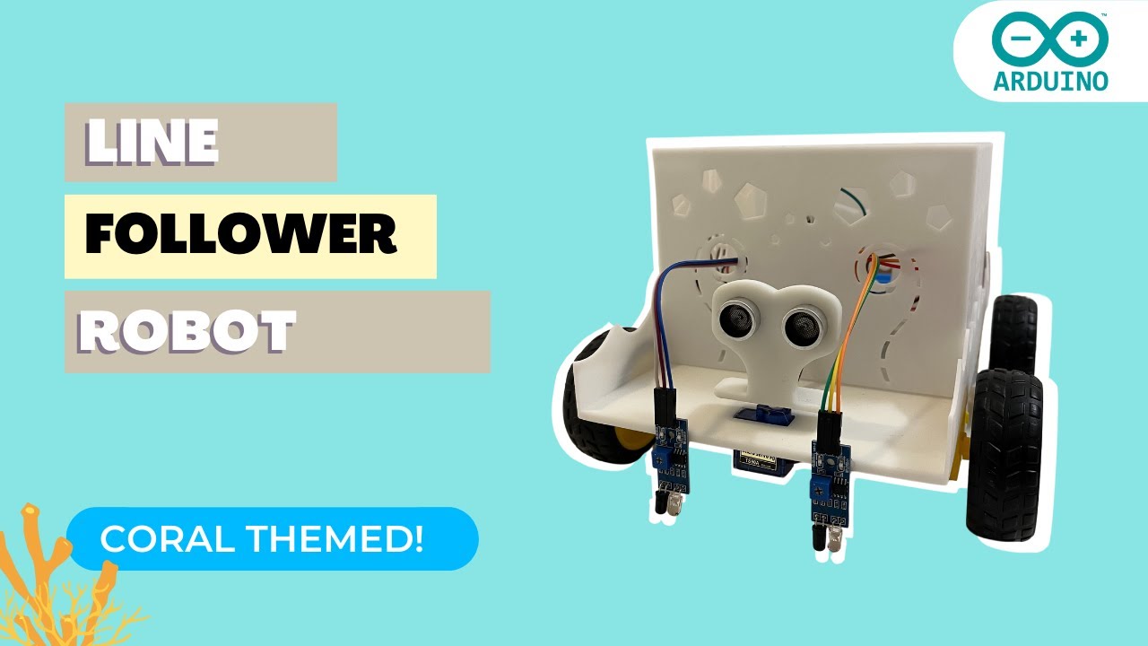 How to make an Arduino line follower robot with obstacle avoidance ...