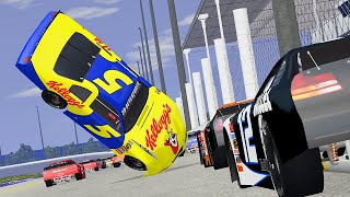 NASCAR Racing Crashes #12 | BeamNG Drive