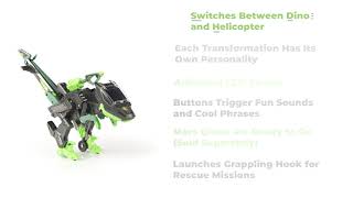 Velociraptor Helicopter Switch Go Dinos Demo Video Vtech