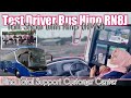 Nyupir bus Hino RN8J || Talk Show Hino Motor Sales Indonesia….