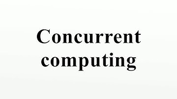Concurrent computing