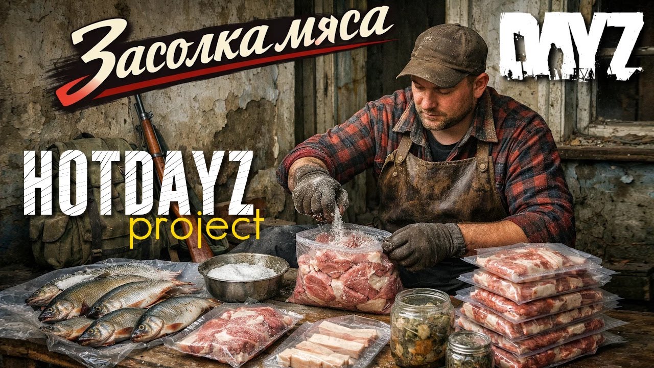 КОНСЕРВИРОВАНИЕ, несъедобные лисы, разделка туш и др. - проект HOTDAYZ