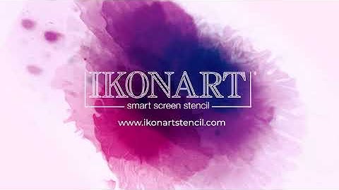 Make Reusable Adhesive Stencils with the Ikonart Custom Stencil Kit