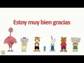 Spanish Lesson For Children Hola Hola Scene Song 
