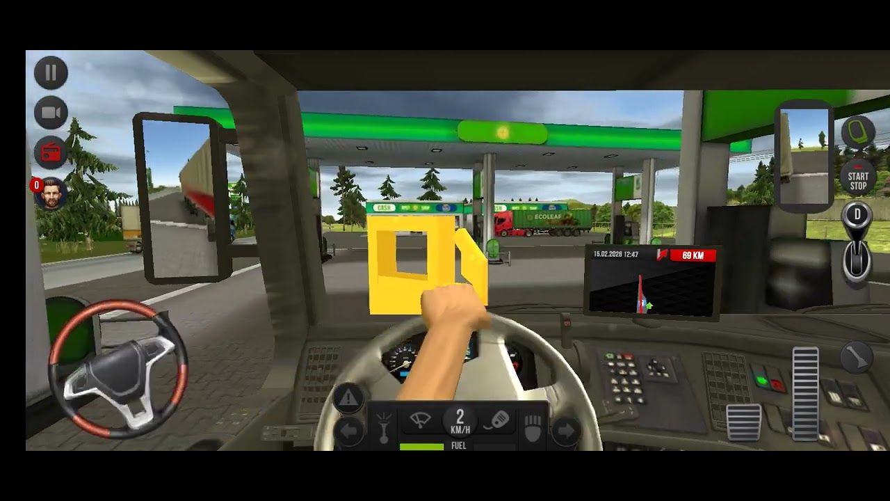 EATER GAMING truck simulator unchai per gadi kaise chalayen #3