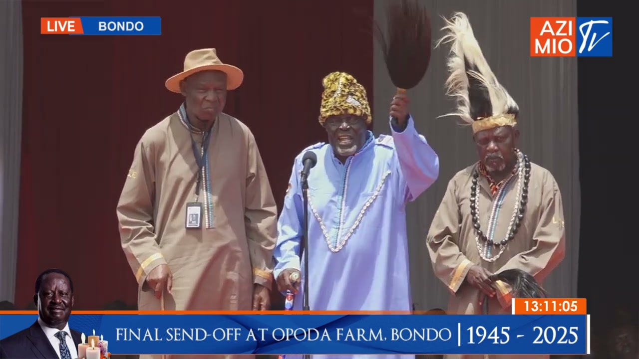 СМОТРЕТЬ: Старейшины Луо СКОРБЯТ по бабе Раиле Одинге в СТИЛЕ