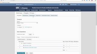 Add a Quiz to the Gradebook and Allow automatic export