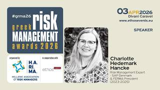 Greek Risk Management Awards 2026_Charlotte Hedemark Hancke