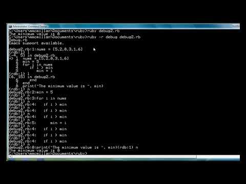 1302 The Ruby Debugger   Part 2