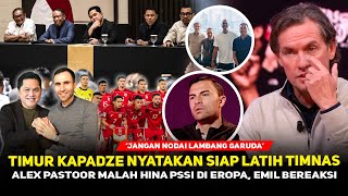 🔴Erick Umumkan Timur Kapadze Latih Timnas, Pastoor Malah Ancam 'PSSI' - Emil Audero Merespon Keras