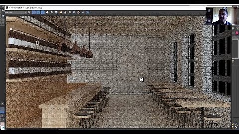 3DsMax Tutorials, Learn 3D Modeling  & Texturing a Restaurant Interior from Scratch in 3dsmax (P6)