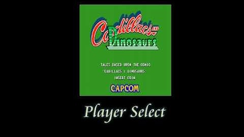 Cadillacs and Dinosaurs - Player Select