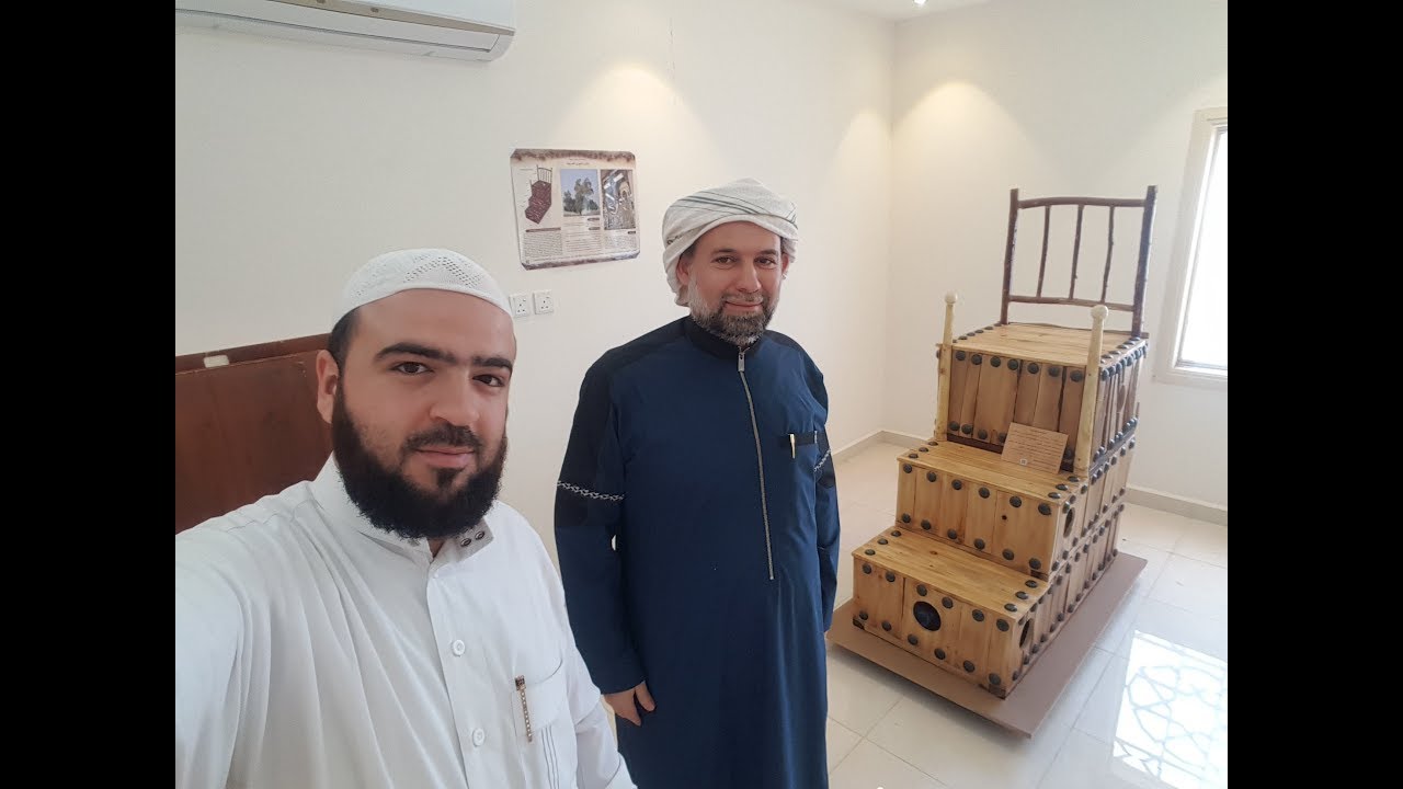 شاهد ولأول مرة المنبر النبوي التقريبي والذي كان على عهد النبي ﷺ