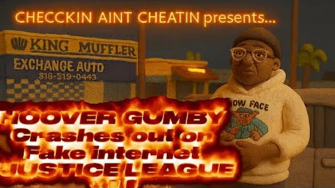 Hoover Gumby crashes out on Fake Internet “JUSTICE LEAGUE”and YN’s gettin out goin extra for views
