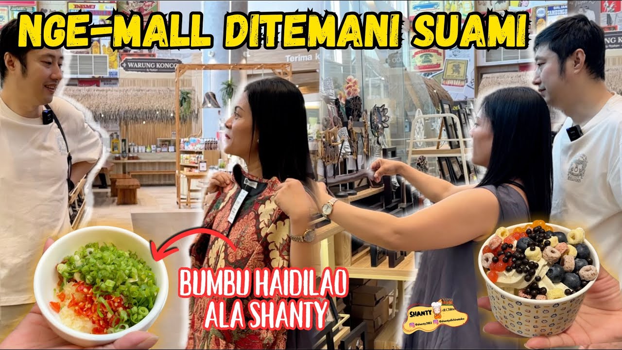 BELANJA BATIK & OLEH-OLEH DITEMANI SUAMI TERCINTA + SAATNYA NGEMALL! 🤭💗