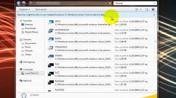 How to find Windows 7 secret themes