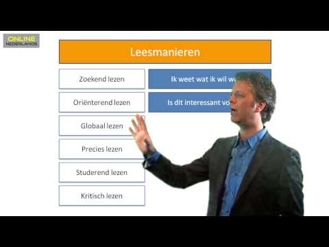 Leesvaardigheid (aflevering 1) - leesmanieren