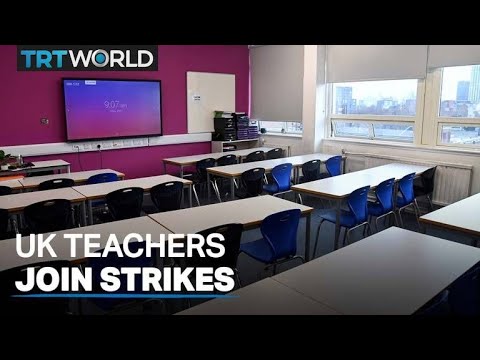 Teachers in Britain join nationwide strikes