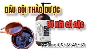 Dầu gội thảo dược bồ kết cô đặc 0966948651